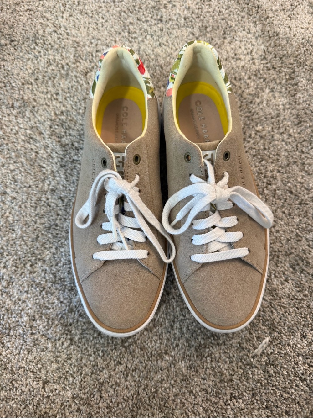 Tan Cole Haan shoes